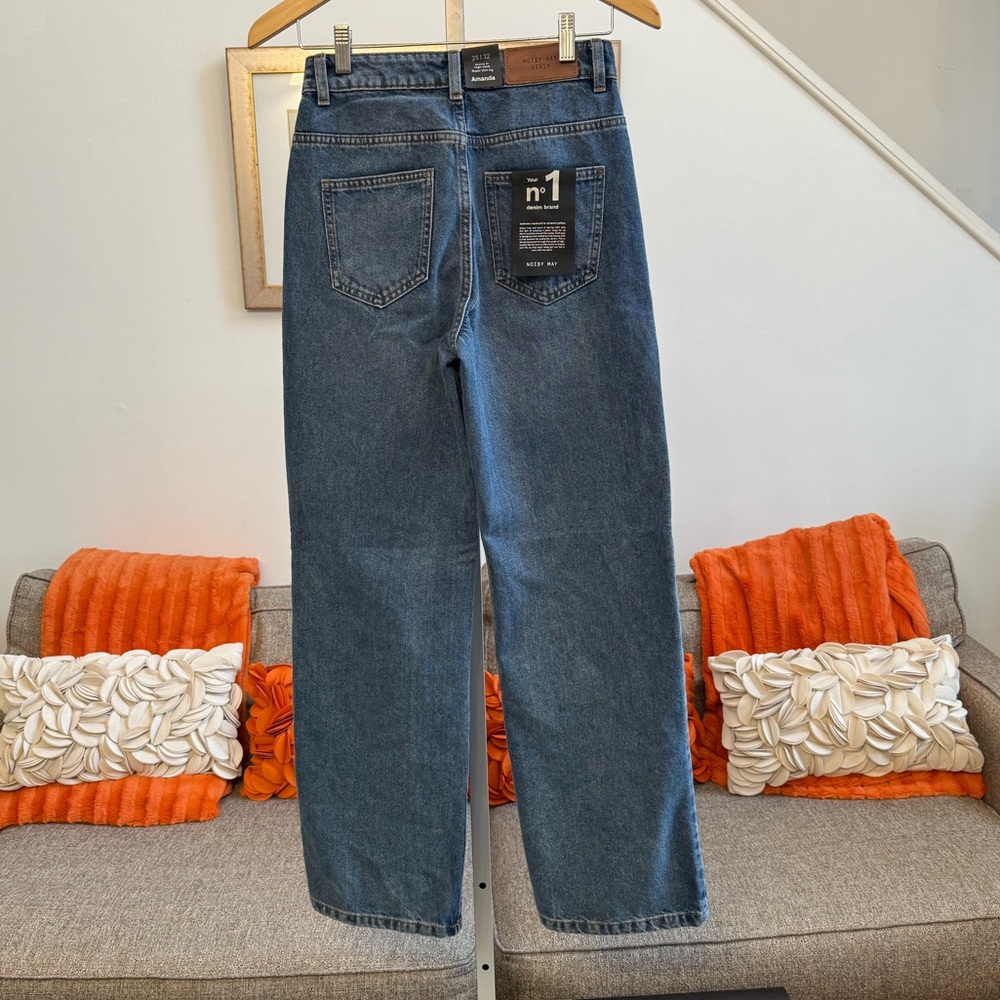 ❣️🆕Noisy May Amanda high waisted jeans in medium blue❣️ - Picture 6 of 12